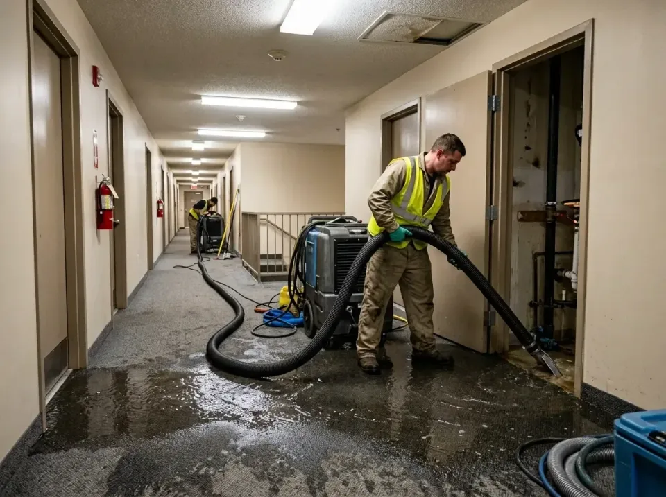 multi-unit-apartment-hallway-f-005 — frequently asked questions, Emergency Burst Pipe Water Extraction & Removal in Selma, NC
